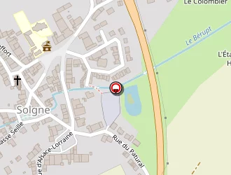 Carte de Lepage à Solgne