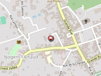 Carte de La Poste à Nogent-l'artaud