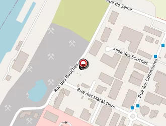 Carte de Siametir à Achères