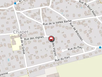 Carte de Séjourné Philippe à Chapet