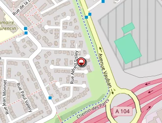 Carte de Service Pénitentiaire D'insertion Et De Probation (spip) à Villepinte