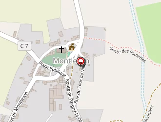 Carte de Mairie à Montlevon