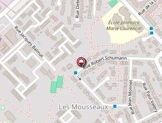 Carte de Les Mousseaux à Villepinte