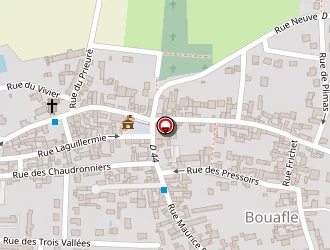 Carte de Maison Guinot à Bouafle