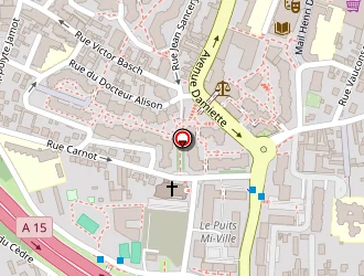 Carte de Carrefour à Sannois