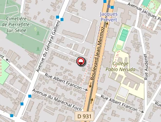 Carte de Total Access à Pierrefitte-sur-seine