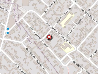 Carte de Da Plomb à Stains