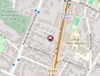 Carte de Hamani Djamal à Pierrefitte-sur-seine