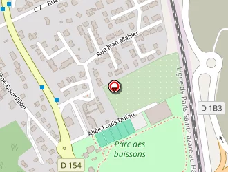 Carte de Les Buissons à Vernouillet