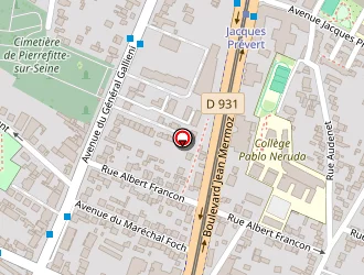 Carte de Gm Auto à Pierrefitte-sur-seine