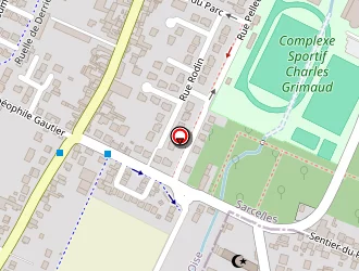 Carte de Ecole Jules Verne à Villetaneuse