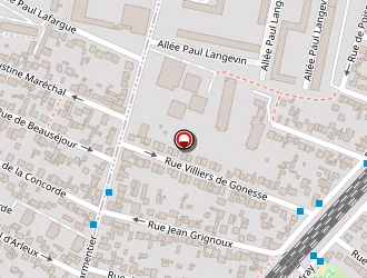 Carte de Ali Khodja Abdelhak à Stains