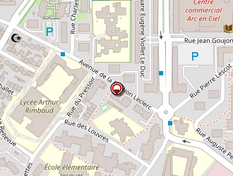 Carte de T E S Batiment 95 à Garges-lès-gonesse