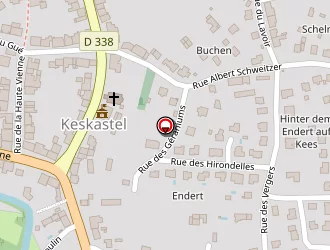 Carte de Kreazone à Keskastel