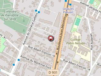 Carte de P.a.s à Pierrefitte-sur-seine