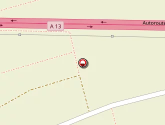 Carte de Fasthotel à Bouafle