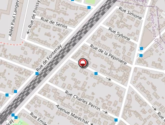 Carte de Landez Marc à Stains