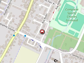 Carte de Acti Bennes Services à Villetaneuse