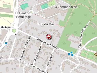 Carte de Cotel Machine à Coudre à Sannois