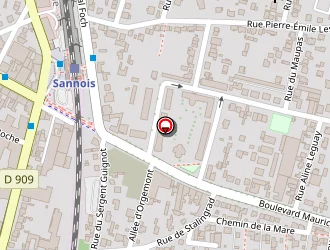 Carte de Petit Casino à Sannois