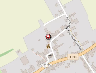 Carte de Ecole Communale à Vigny