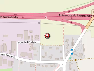 Carte de Alpha Hôtel à Bouafle