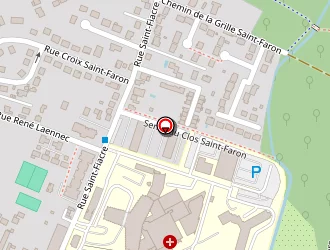 Carte de Coriance à Meaux