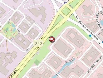 Carte de Upcr Villepinte à Villepinte