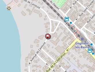 Carte de Mc 2 à Enghien-les-bains