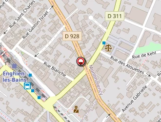 Carte de Monceau Fleurs à Enghien-les-bains