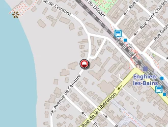 Carte de Société Générale à Enghien-les-bains