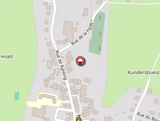 Carte de Les Gourmandises à Butten