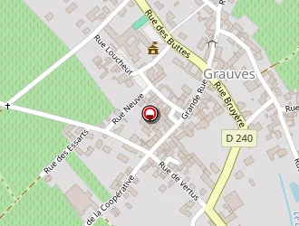 Carte de Centre Equestre La Sablière à Grauves