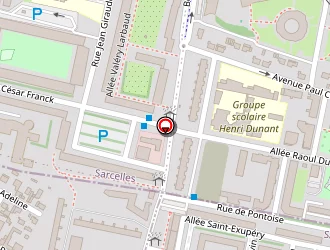 Carte de Fernandes Frédérico à Stains