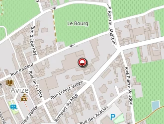 Carte de Gymnase George Cattani à Avize