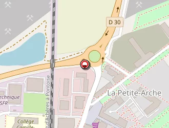 Carte de Ambulances Solidarité à Achères