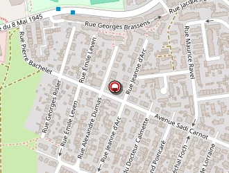 Carte de Dos Reis à Garges-lès-gonesse