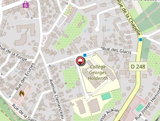 Carte de Walter Michel à Lauterbourg