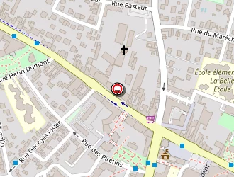 Carte de Top Services à Sannois