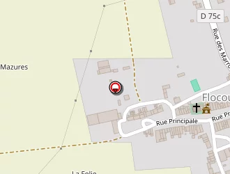 Carte de Aire De Pétanque à Flocourt