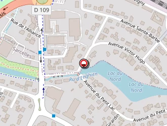 Carte de Institut Sandra à Saint-gratien