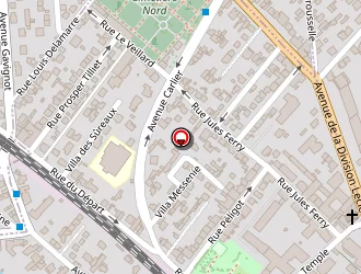 Carte de Coiffure Diffusion à Enghien-les-bains