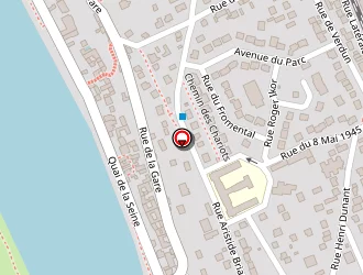 Carte de Le Grillon à Frette-sur-seine (la)