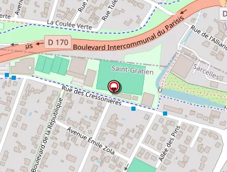 Carte de Blard Antony à Saint-gratien