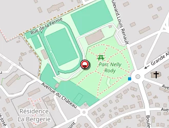 Carte de Centre D'action Educative à Aubergenville