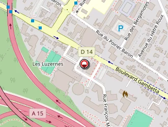 Carte de Amicale Sapeurs Pompiers à Sannois