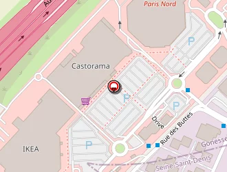 Carte de Kiabi à Gonesse