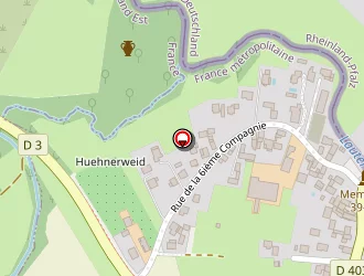 Carte de Mairie De Scheibenhard à Scheibenhard