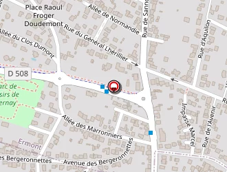 Carte de A.e.m.o à Sannois