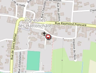 Carte de Complexe Sportif à Vigneulles-lès-hattonchâtel